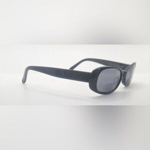 I Line I305 Black Oval Sunglasses Frames Only